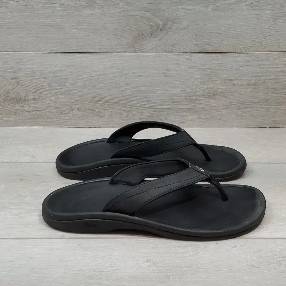 Olukai Womens Ohana Sandals Slide flip flop shoes sz 10